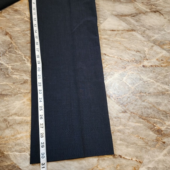 Brooks 346 EUC gray lightweight wool blend pants 10 - Picture 7 of 9